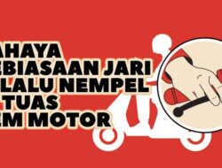 INFOGRAFIS: Bahaya Kebiasaan Jari Selalu Nempel Hingga Tuas Rem Kendaraan Bermotor Roda Dua