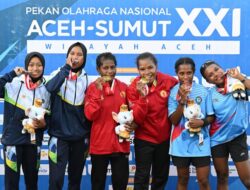 Klasemen Medali PON XXI Aceh-Sumatera Utara 2024, Sabtu (14/9/2024) Pukul 08.00 WIB