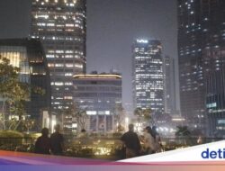 Potret Skydeck Sarinah, Spot Mutakhir Di Panorama Pencakar Langit Jakarta