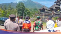 Gunung Agung Kebakaran, Ratusan Hektare Lahan Hangus