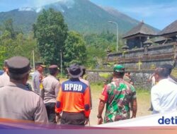 Gunung Agung Kebakaran, Ratusan Hektare Lahan Hangus