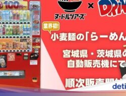 Di Jepang Kini Bisa Makan Ramen Hangat Di Vending Machine