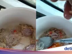 Gokil! Pekerja Ini Masak Nasi Goreng Ikan Bilis Di Atas Tower Crane