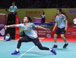 Ahsan/Hendra Tutup Karier sebagai Pebulu Tangkis Hingga 16 Besar Indonesia Masters 2025