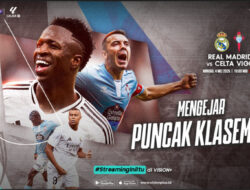Real Madrid vs Celta Vigo Di LaLiga, Saksikan Live Pemutaran Online Di VISION+