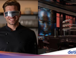 Canggih! Ini Restoran Pertama Di Dunia yang Pakai Chef AI