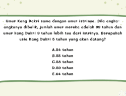 Cooling Down Sejenak, Asah Otak Dulu Yuk!