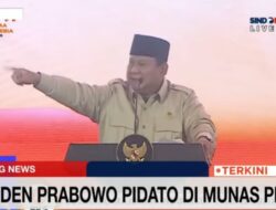 Pidato Hingga Munas PKS, Prabowo Bicara Ancaman Pertempuran Dunia Ketiga