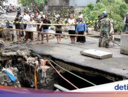 Akses Ke Tanah Lot Ditutup Total, Denpasar-Canggu Sempat Lumpuh
