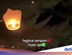 Perayaan Seni Lampion Karena Itu Hujan Api Hingga Bantul