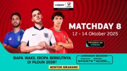 Nonton European Qualifiers 2025/26 Hingga VISION+ : Belanda hingga Jerman Beraksi!