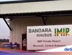 IMIP Soal Bandara Miliknya Ke Morowali, Sudah Terdaftar Ke Kemenhub