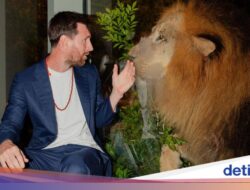 Gaya Messi Kunjungi Kebun Binatang Di India, Komitmen Hangat Di Satwa