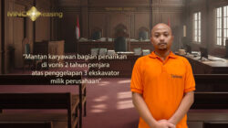 Gelapkan 3 Ekskavator Milik Perusahaan, Mantan Karyawan MNC Guna Usaha Divonis 2 Tahun Penjara