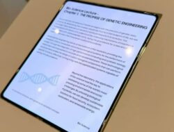 Samsung Pamer Layar Ajaib Tanpa Lipatan Hingga CES 2026, Siap Dipakai iPhone Fold?