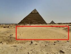 Struktur Misterius Di Samping Piramida Agung Giza Di Sebab Itu Tanda Tanya Besar