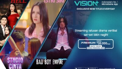 Drama Singkat Vertikal Karena Itu Primadona Terbaru, VISION+ Hadirkan Microdrama Eksklusif Tiap Hari