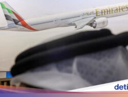 Area Udara Ditutup, Emirates Hentikan Sambil Itu Semua Penerbangan
