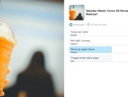 Andai Standar Manis Turun 50 Persen, Tetap Mau Beli Boba-Matcha dan Sejenisnya?