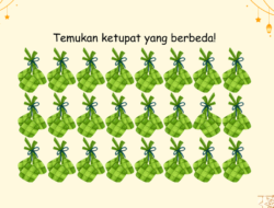 Sebentar Lagi Lebaran, Coba Uji Kecerdasan Di Permainan Asah Otak Ini