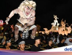 Potret Arak-arakan Ogoh-Ogoh Jelang Hari Raya Nyepi