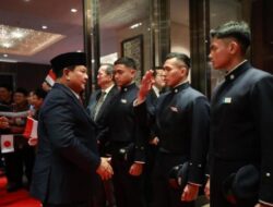 Semangat Juang Taruna Indonesia Menggema Sambut Pemimpin Negara Prabowo Ke Tokyo