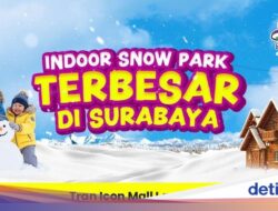 Ide Libur Lebaran Seru, Main Salju Ke Trans Snow World Surabaya Harga Hemat