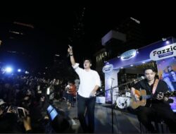 Ungu Bius Penonton Di Sarinah, Pasha Sampaikan Pesan Religius Di Music Zone Ramadan Coustic