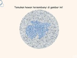 Coba Tebak Hewan yang ‘Sembunyi’ Ke Pola Tes Buta Warna Ini, Jangan Sampai Siwer