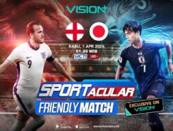Cara Nonton Inggris vs Jepang Di VISION+, Pemanasan Jelang Gelar Dunia Di Wembley