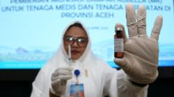Cegah Campak, 15.128 Tenaga Medis Hingga Aceh Diimunisasi MR