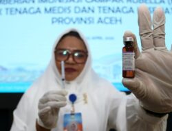 Cegah Campak, 15.128 Tenaga Medis Hingga Aceh Diimunisasi MR