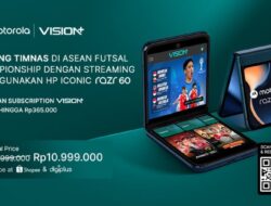 Jadwal Organisasiregional Futsal Championship 2026 Hingga VISION+, Nonton Makin Praktis Didalam Motorola Razr 60!