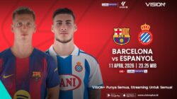 Jadwal Barcelona vs Espanyol LaLiga Di VISION+, Misi Bangkit Blaugrana usai Kegagalan