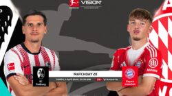 Jangan Lewatkan SC Freiburg vs Bayern Munchen Bundesliga, Jadwal dan Link Nonton Di VISION+