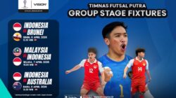 Perjuangan Timnasional Di Gelar AFF Futsal, Ini Jadwal Lengkap dan Link Pemutaran Online Di VISION+