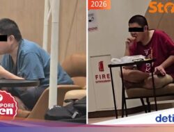 Nekat! Pria Ini Makan Kentang Goreng hingga Durian Di Perpustakaan