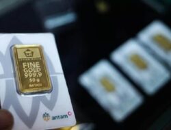 Harga Emas Antam Hari Ini Stagnan Rp2,61 Juta per Gram, Berikut Rinciannya