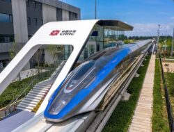 Kereta Maglev China Pecahkan Catatan Dunia, Akselerasi 0-800 km/jam hanya Untuk 5,3 Detik
