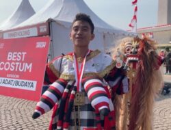 Berlarilah 8 Kilometer Pakai Kostum Leak Bali, Dika Raih Best Costume Kearifan Lokal Dunia Ke Merdeka Run 2026