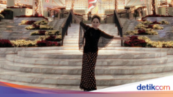 10 Potret Dewi Sukarno Kulineran, Stylish Hingga Usia 86 Tahun