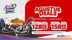 Isi Liburan Lebih Seru, Trans Studio Cibubur Mulai Rp128 Ribuan Di Agustus