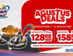 Isi Liburan Lebih Seru, Trans Studio Cibubur Mulai Rp128 Ribuan Di Agustus