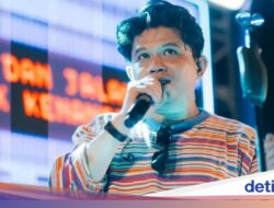 Uan Kaisar Kesenangan Makan Sambil Live Penyiaran Langsung, Lahap Nasi Padang hingga Lele