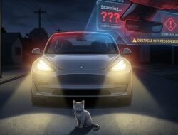 Kucing 1 – 0 Kendaraan Listrik Tesla! Keahlian Super Canggih Elon Musk Kalah Telak Di Anabul Abu-abu!