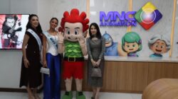 Miss World 2026 Joheirry Mola Sambangi SMN dan MNC Animation, Ada Momen Seru Bareng KIKO