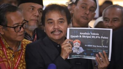 Perlawanan Roy Suryo Tak Diterima, Perkara Pidana Fitnah Ijazah Jokowi Masuk Pembuktian