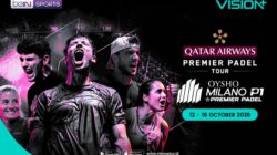 Seri Padel Dunia Premier Padel Milano Berlangsung Minggu Ini, Saksikan Live Pemutaran Online Hingga VISION+